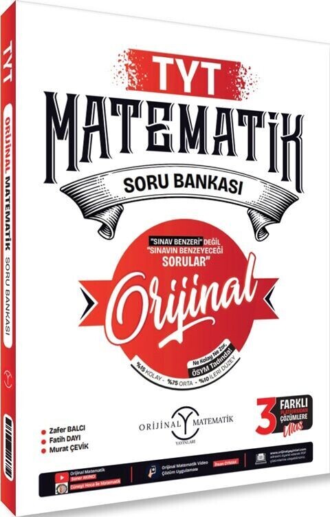TYT ORJİNAL MATEMATİK SORU BANKASI 