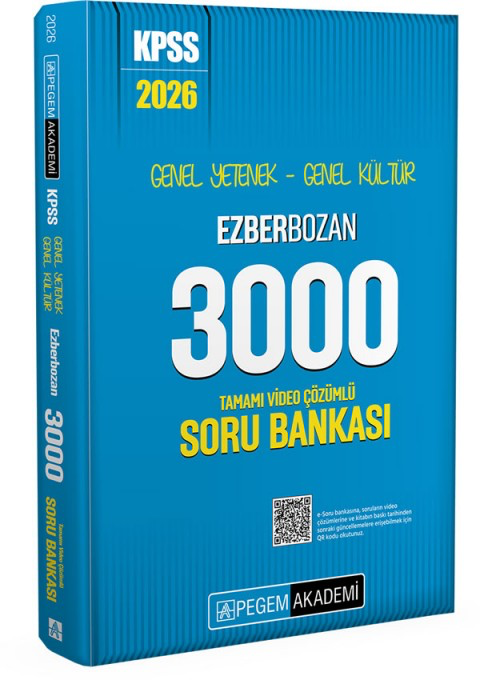 EZBERBOZAN 3000 SORU BANKASI