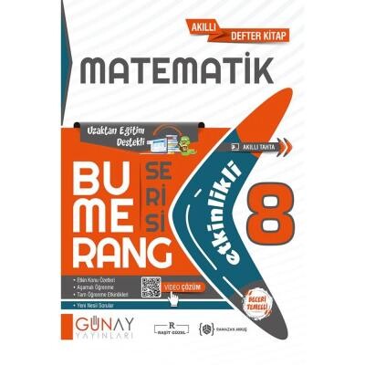 LGS MATEMATİK ETKİNLİKLİ AKILI DEFTER